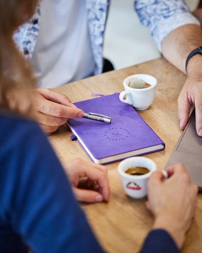 Meeting mit Webagentur Kunde aus der Schweiz